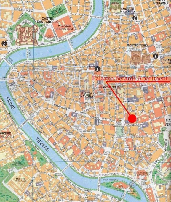 Discover The Pantheon From The Berardi Studio Flat Exteriör bild